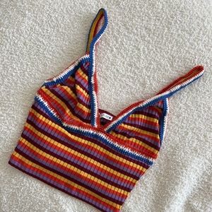 🤍Multi-Coloured Zara Summer Top🤍